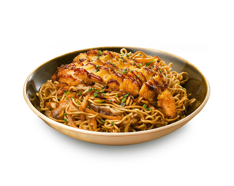 Corral Chicken Yakisoba or Yaki Udon