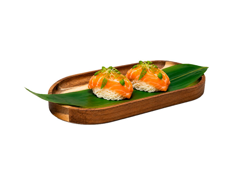 Salmon Aburi
